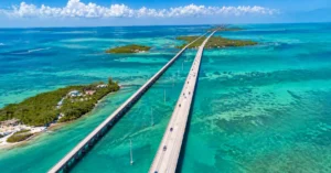 Overseas Highway connecting Florida Keys islands—key driving route for 1-week Florida itinerary