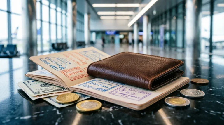 A selection of top-rated travel wallets.