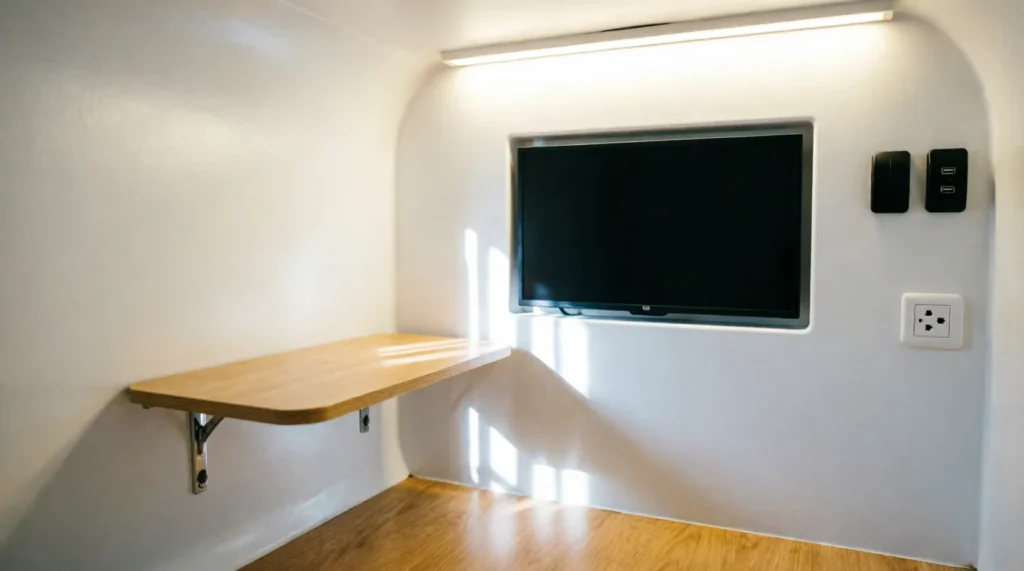 Capsule hotel sleeping pod in Tokyo