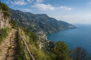 Path of the Gods hike with views over the Amalfi Coast