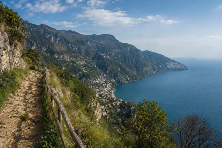 Path of the Gods hike with views over the Amalfi Coast