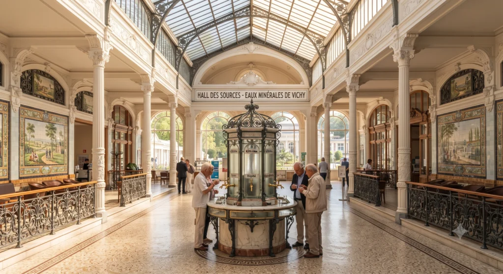 Hall des Sources in Vichy, France