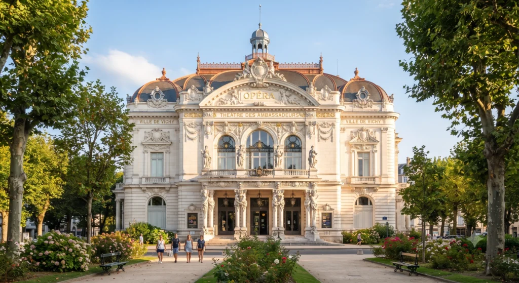 Opéra de Vichy in central France.